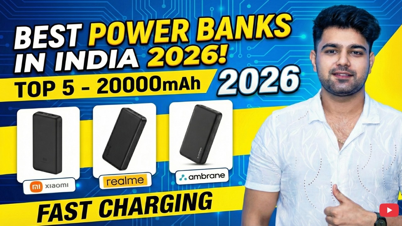 Top 5 Best 20000mAh Power Banks That WON'T EXPLODE! 🔥 2026