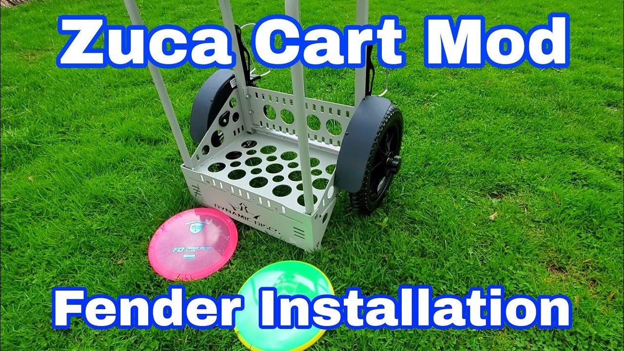 Zuca Cart Mod: How To Install Fenders #discgolf