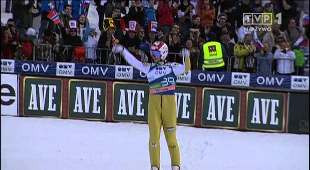 Robert Kranjec - Planica 16-03-2012 - pierwsza seria 227,5 WINNER AMAZING JUMP