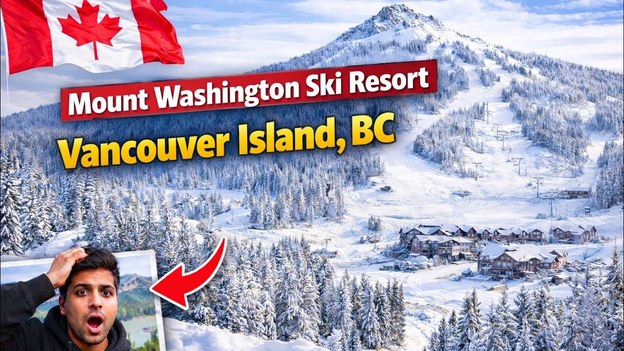 No Snow in Canada?! Mount Washington Ski Resort, BC 🇨🇦| INDIAN IN CANADA| Vancouver island 