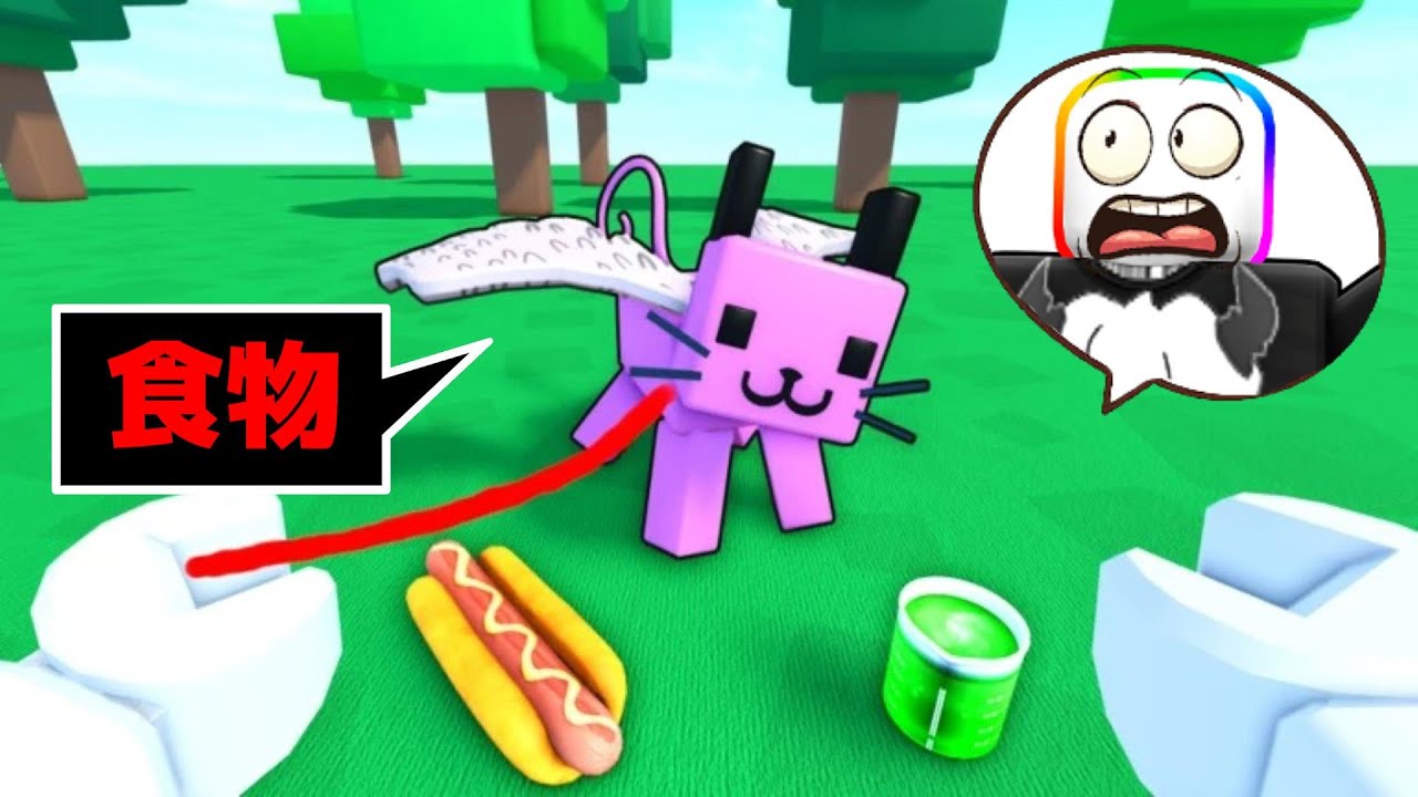 變異寵物實驗室，我居然養出了一隻幽靈液態鬍子貓 😻 😹 😾 . . . ！！！ 【Roblox 機器磚塊】
