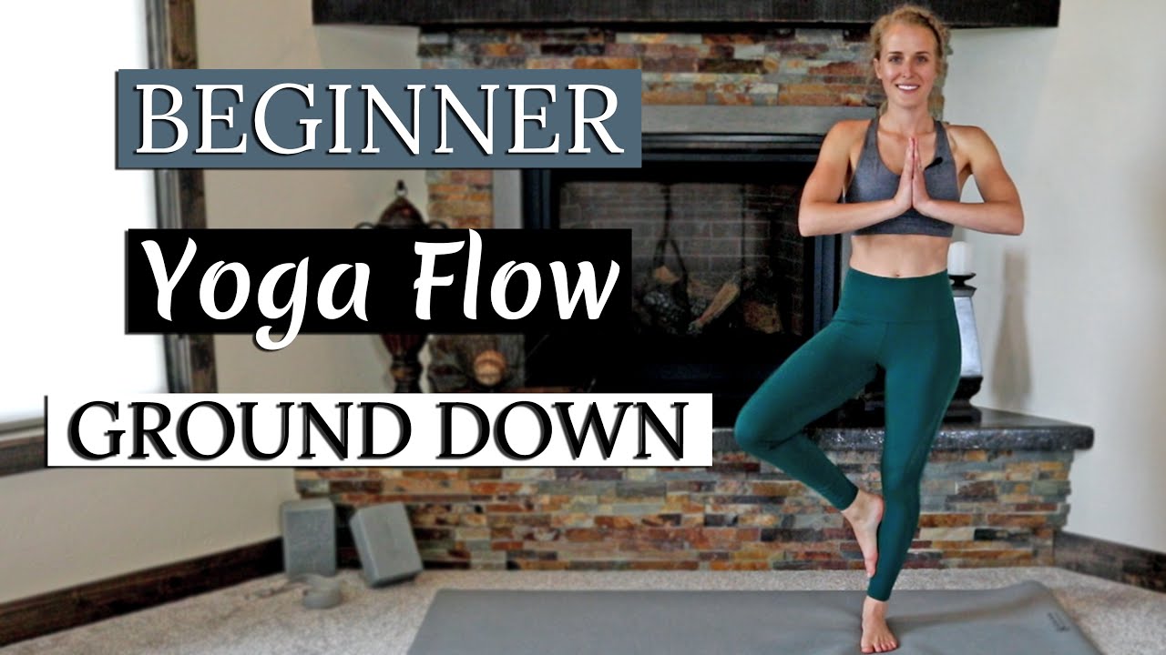 BEGINNER YOGA FLOW TO GROUND DOWN | Jordan Cornwell