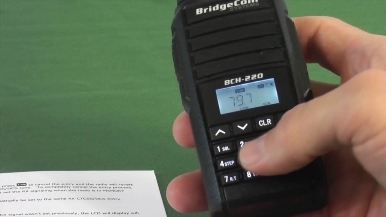 BridgeCom BCH-220: Quick Start Guide, Get on the Air #GOTA