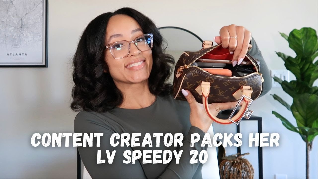 Content Creator Packs LV Speedy 20 | Torri D'