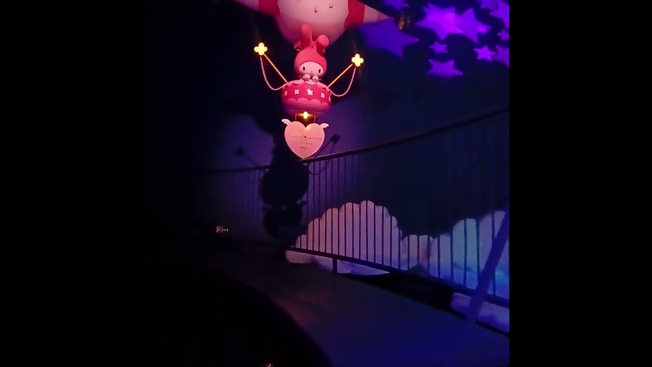 Sanrio puroland boad ride