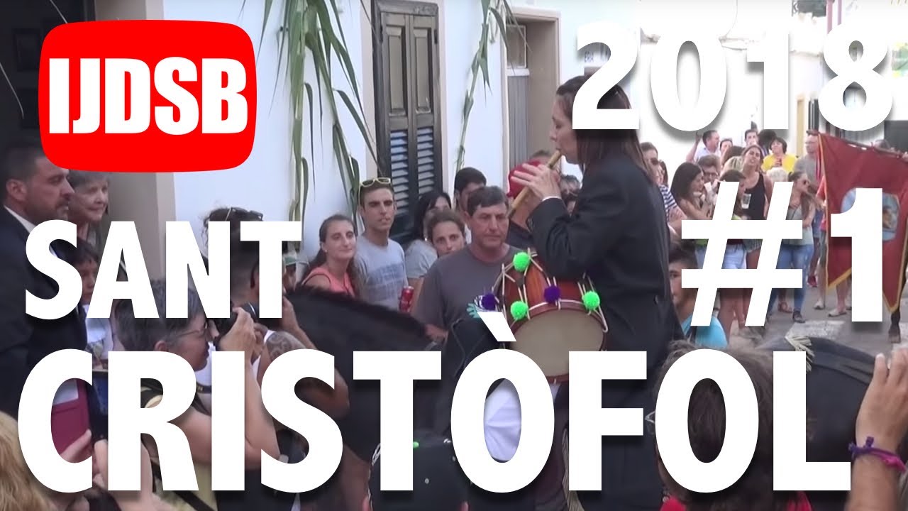 Sant CRISTÒFOL 2018 🔴 Dissabte 🐴🌴 ES MIGJORN GRAN ☀️FESTES de MENORCA