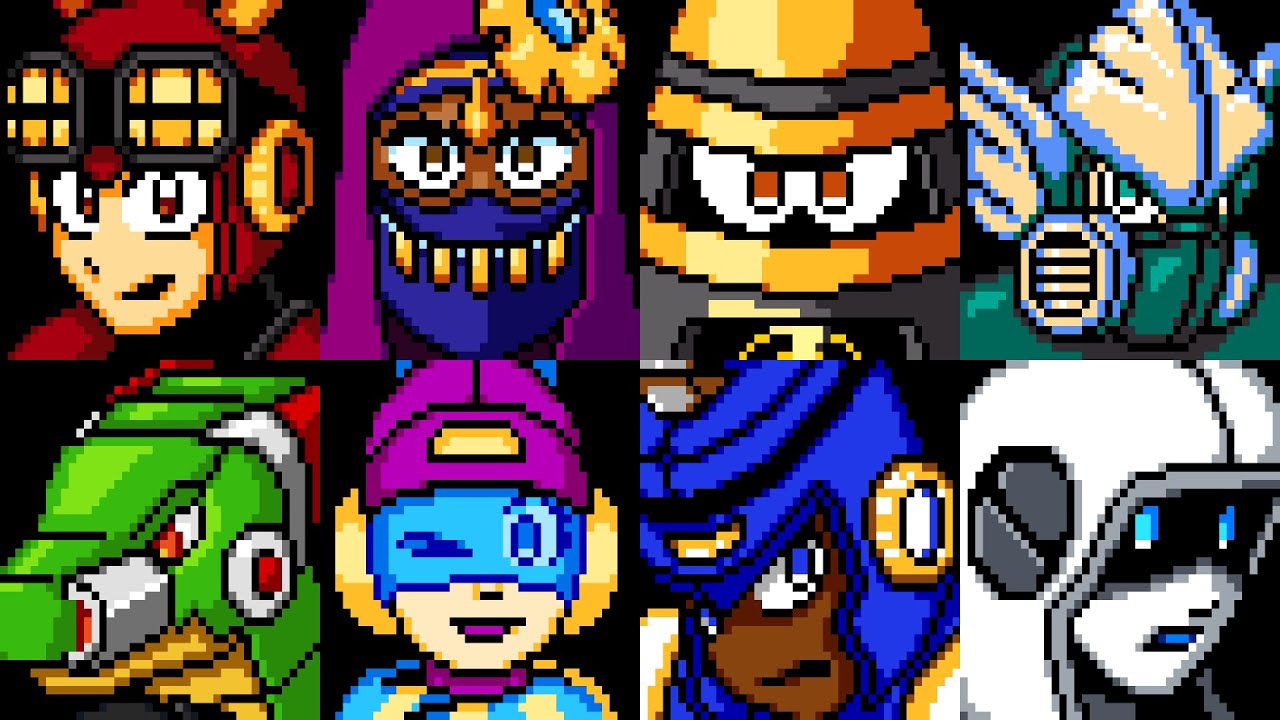 Megaman Rock'n Roll - Boss Rush+Weaknesses 