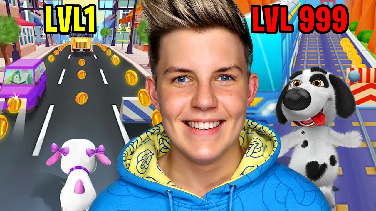 НУБ против ПРО против ХАКЕРА в DOGGY RUN!? (ВСЕ УРОВНИ!) Prezley