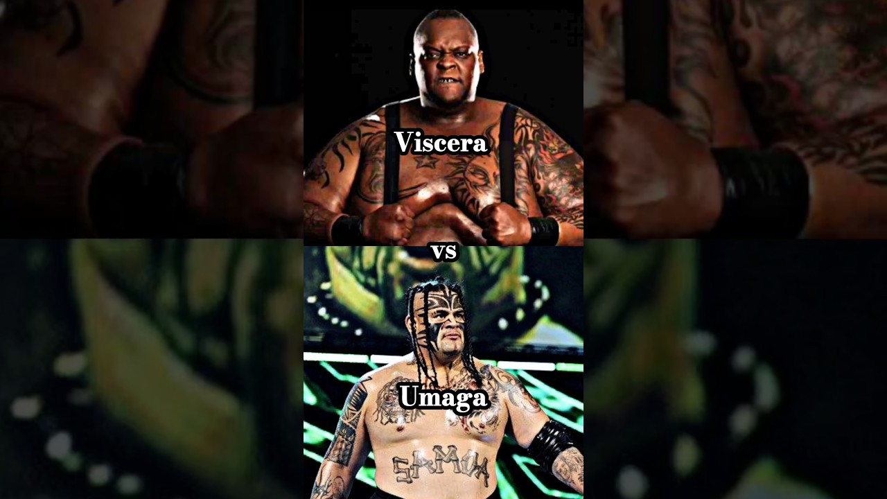 Viscera vs. Umaga 🔥🥵 #shorts
