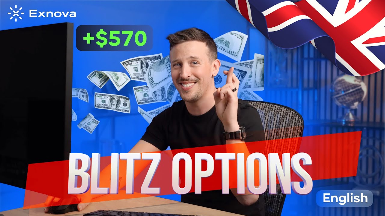 How do I trade blitz options with Exnova?