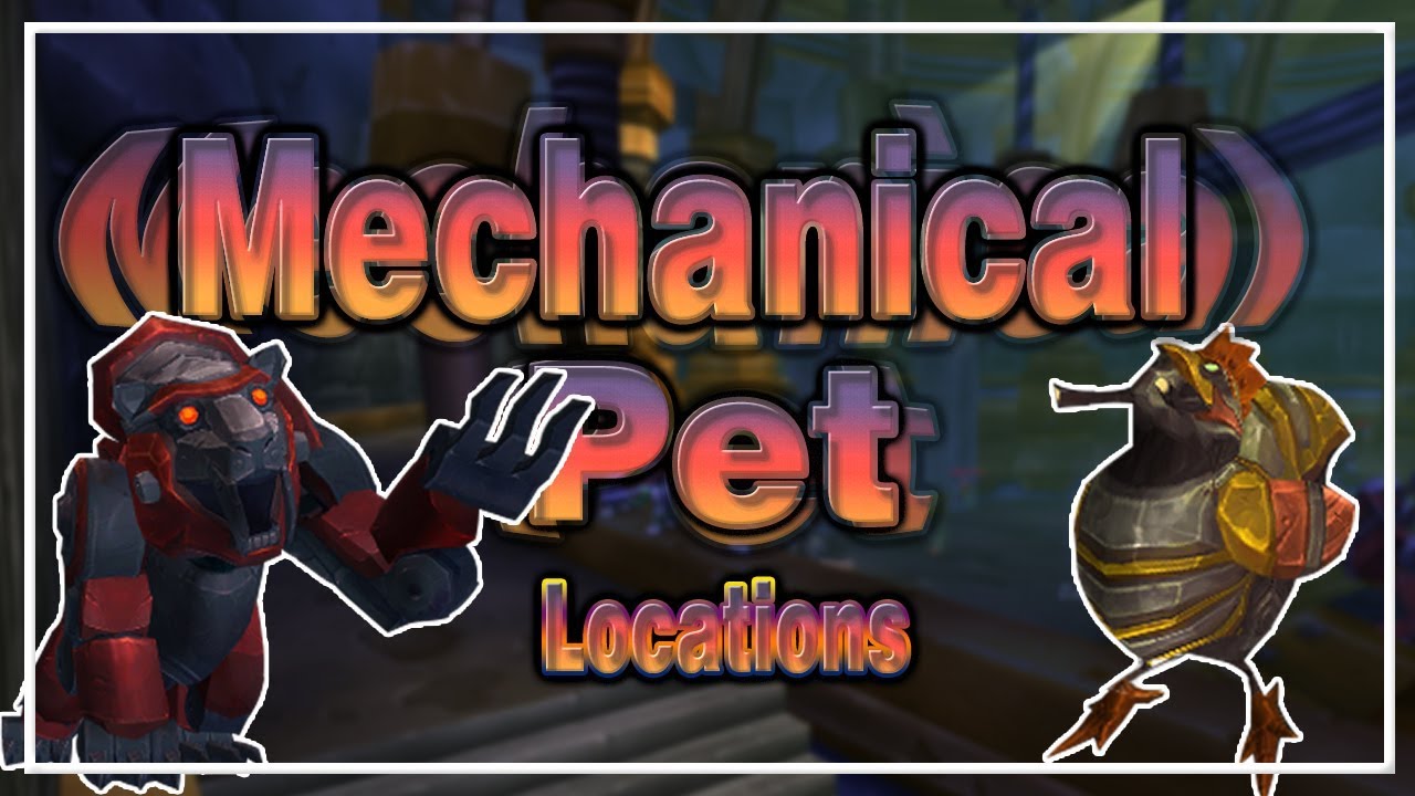 All Mechanical Pet Taming Locations│World of Warcraft