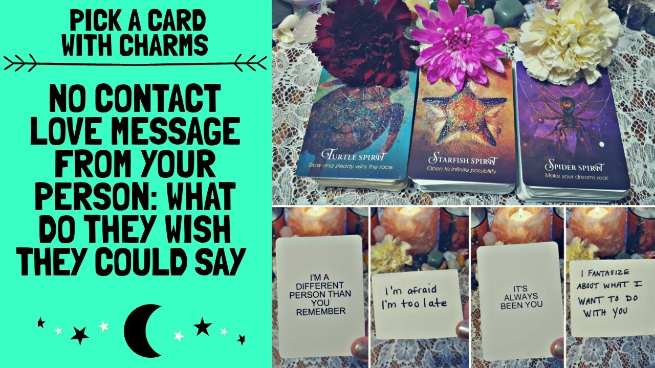 👤💔🔥NO CONTACT LOVE MESSAGE FROM YOUR PERSON: WHAT DO THEY WISH THEY COULD SAY💖🔥👤|🔮CHARM PICK A CARD🔮