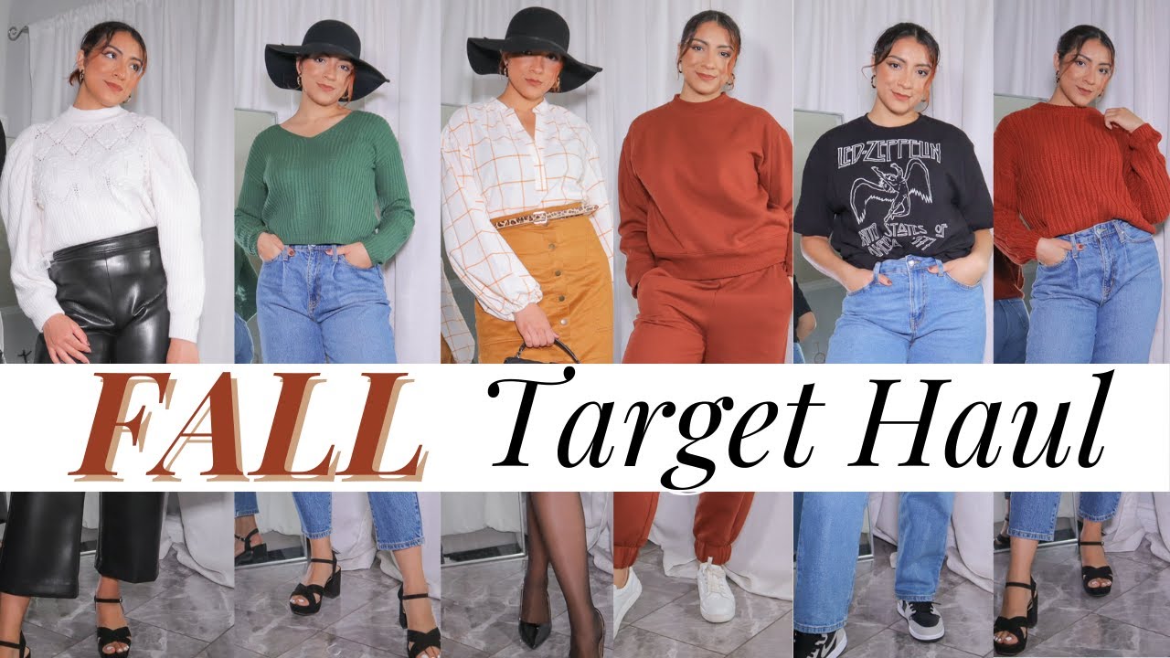 🍁 TARGET FALL HAUL || $250+ LOOKBOOK || VALERIE GONZALEZ