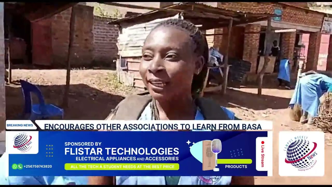 Bamasaba Students Association (BASA) - LIRA UNIVERSITY cleaning Amuca Trading Center in Lira City