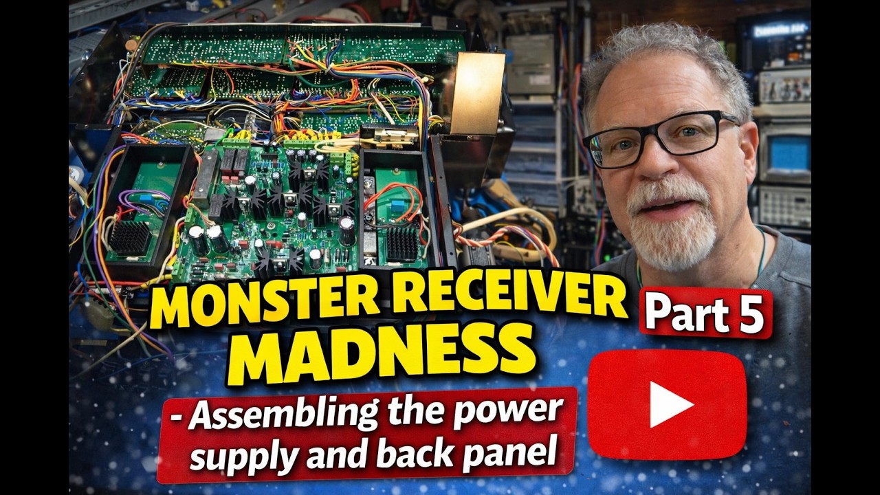 Monster Receiver Madness 5: SX-1980 Reassembling the Chassis