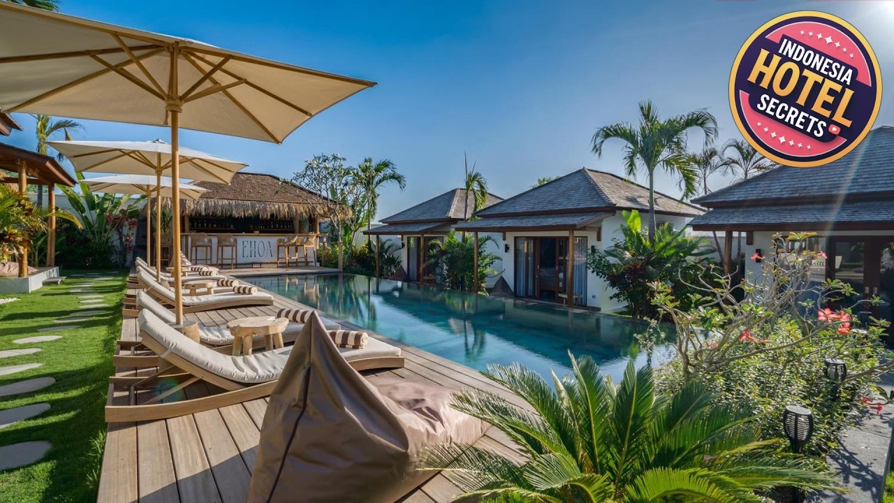 EHOA BALI Nyanyi Boutique Hotel - In front of entrance to NUANU | Bali, Indonesia | Hotel Review ⭐