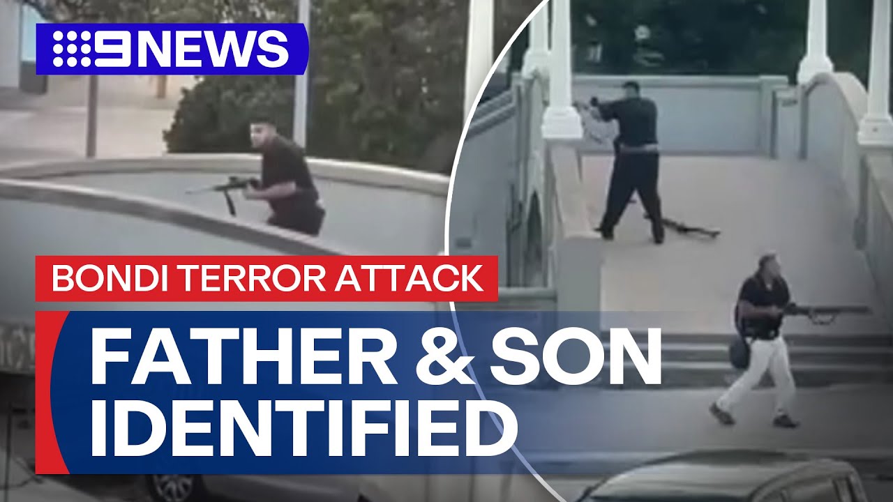 New Details: Father and son accused of carrying out Bondi Beach terror attack | 9 News Australia