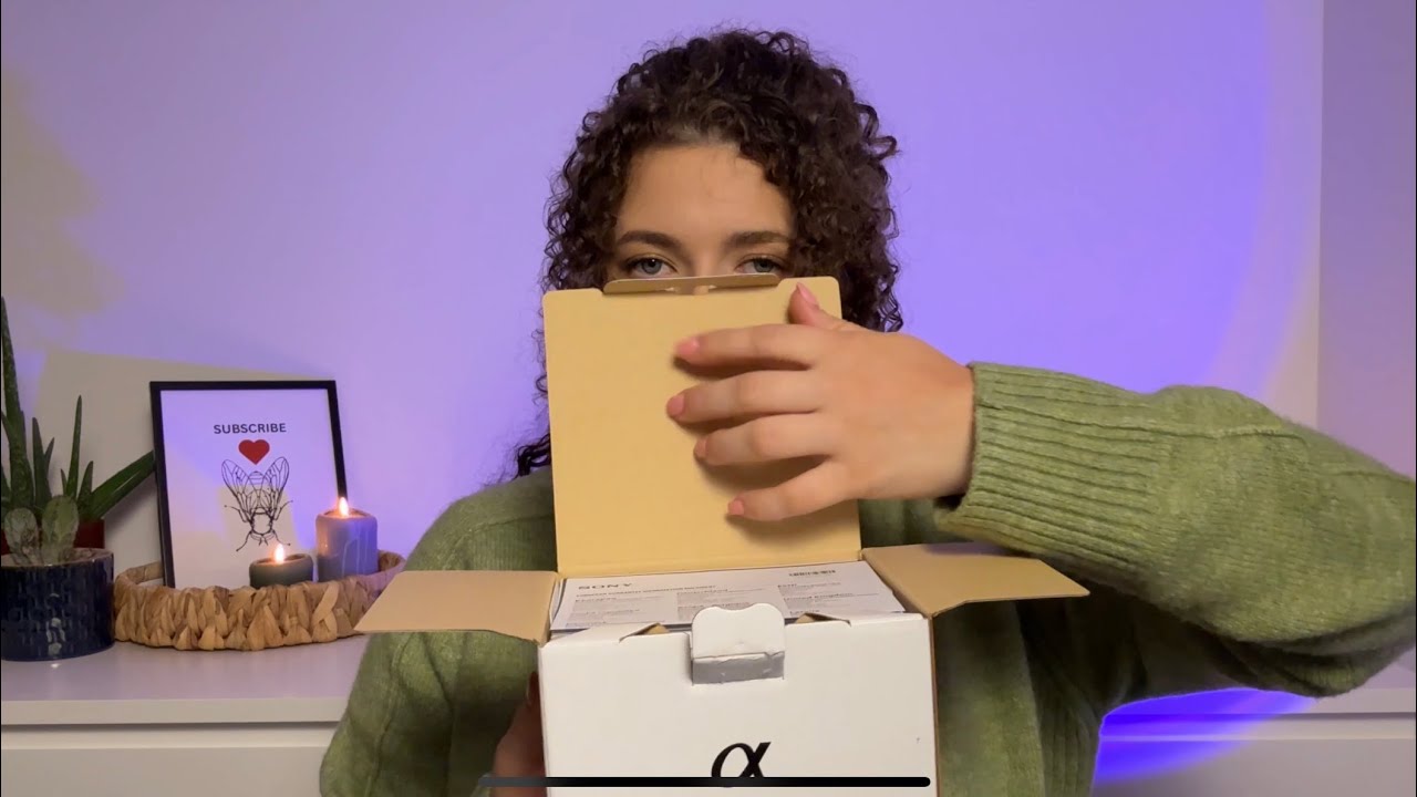 1 Year of ASMR 🎉 Whispered Thank You + Unboxing + Looking Back 