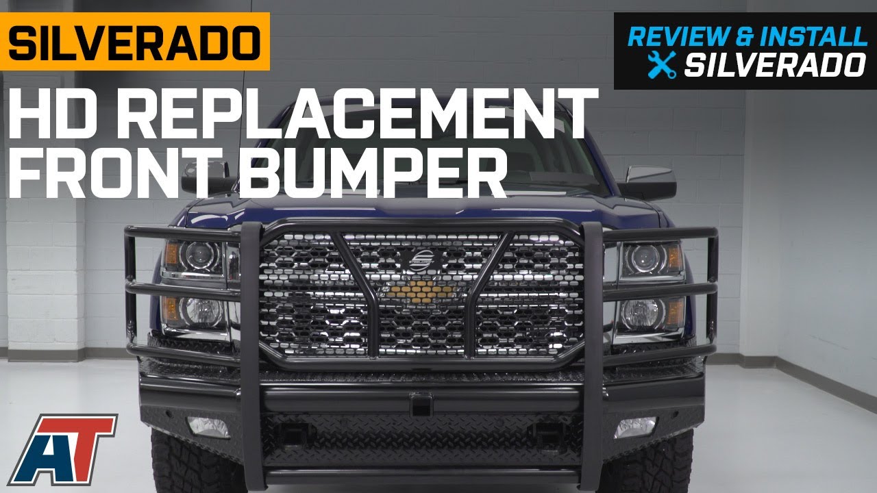 2014-2018 Silverado 1500 HD Replacement Front Bumper Review & Install