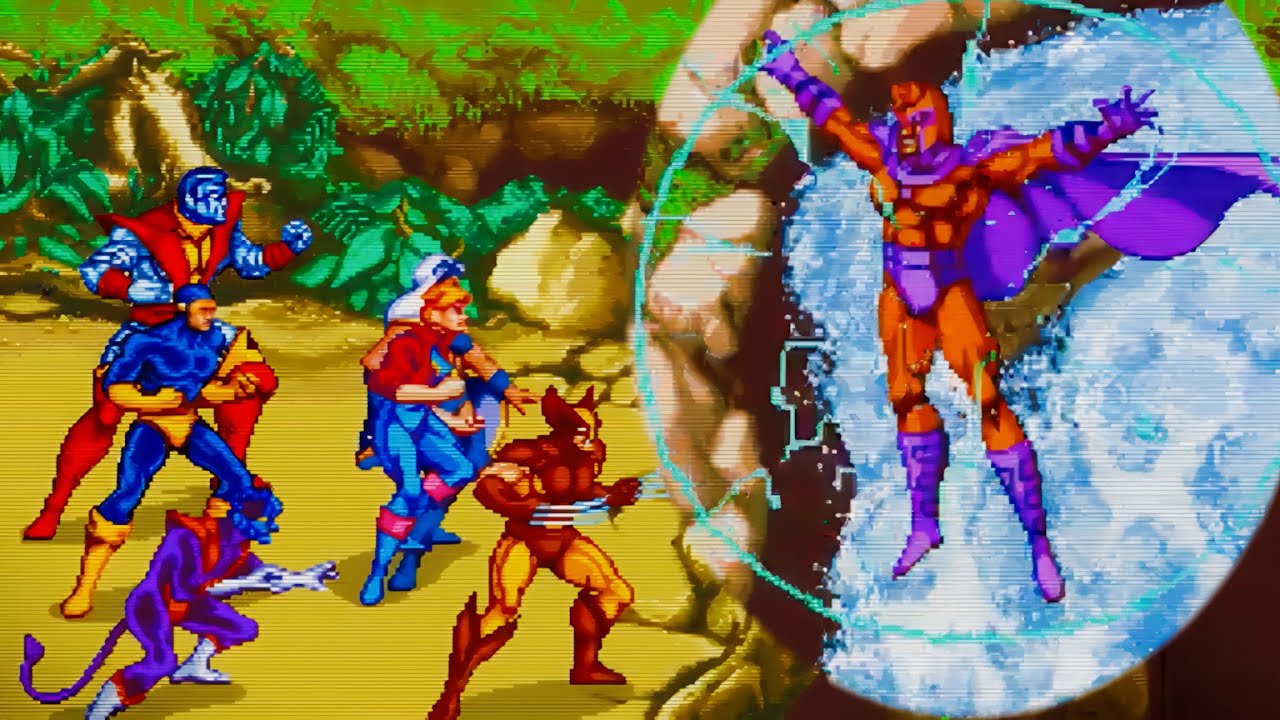 X-Men 1992 - FULL GAME | 6 Player Arcade Co-Op Gameplay (All Characters!)