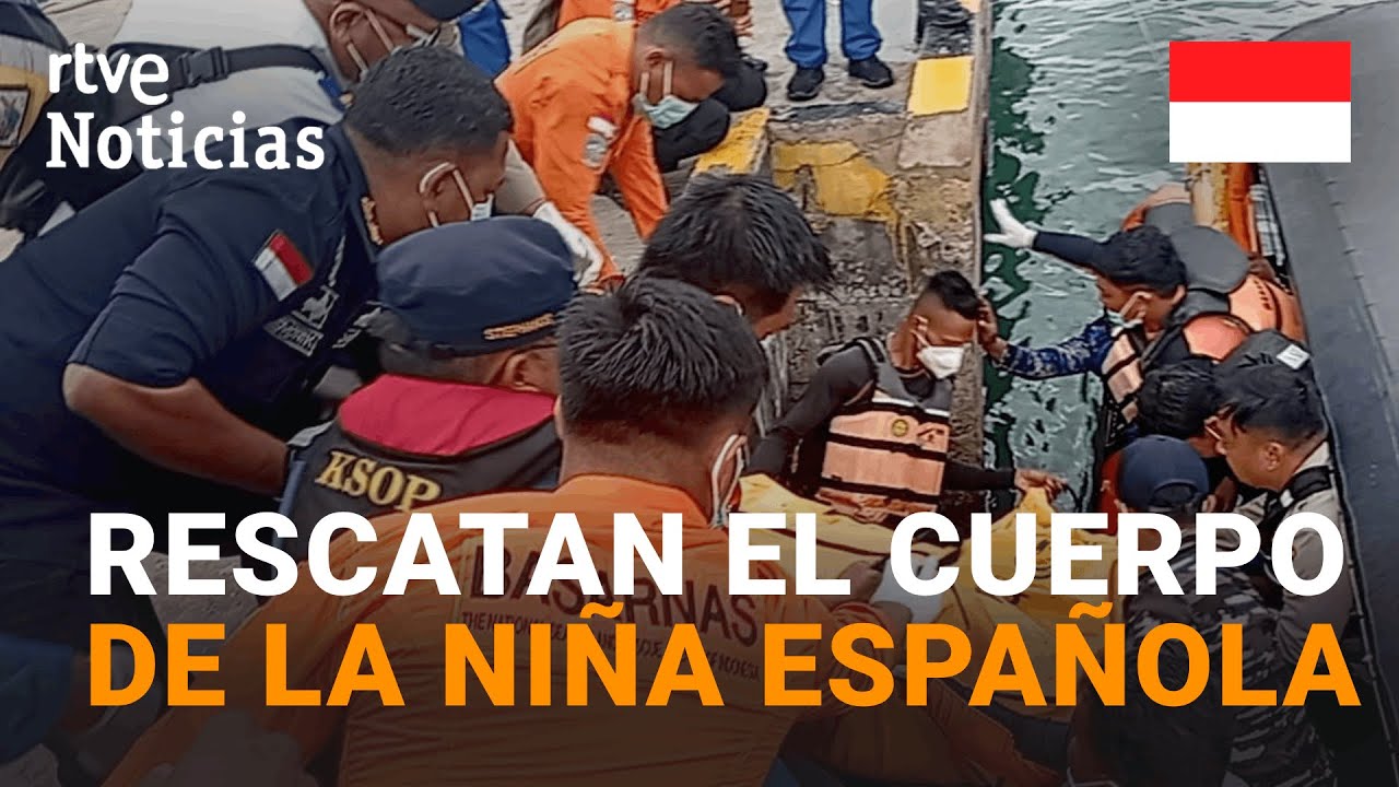 INDONESIA | HALLADO el CUERPO de la NIÑA ESPAÑOLA DESAPARECIDA en un NAUFRAGIO junto a su FAMILIA