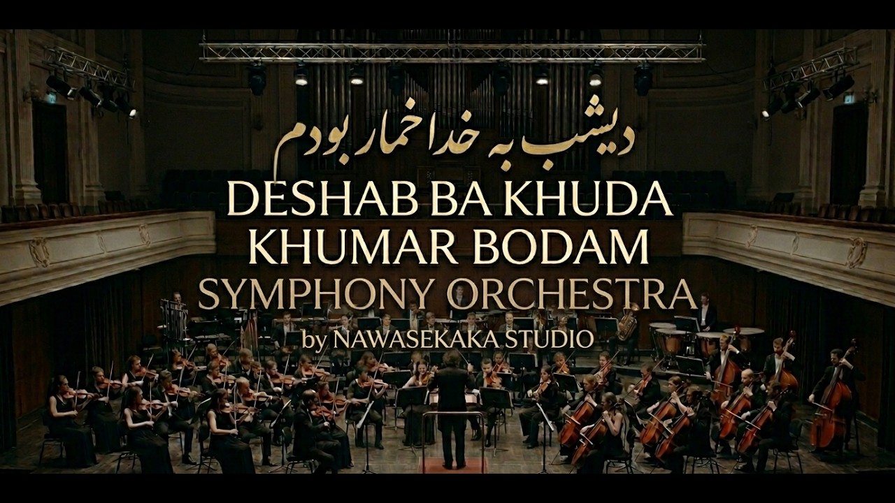 Ustad Saraban Deshab Ba Khuda Khumar Bodam استاد ساربان دیشب به خدا خمار بودم By Nawasekaka Studio