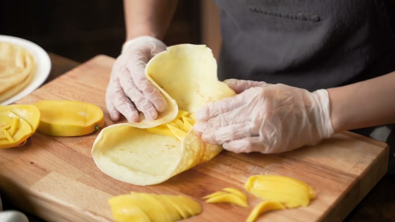 How to make crepe samurai