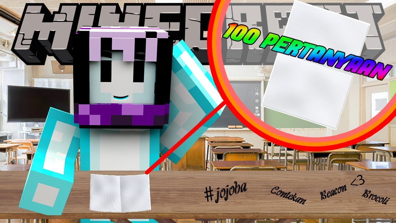ULANGAN MINECRAFT?! | Minecraft Puzzle Map Indonesia | 100 PERTANYAAN