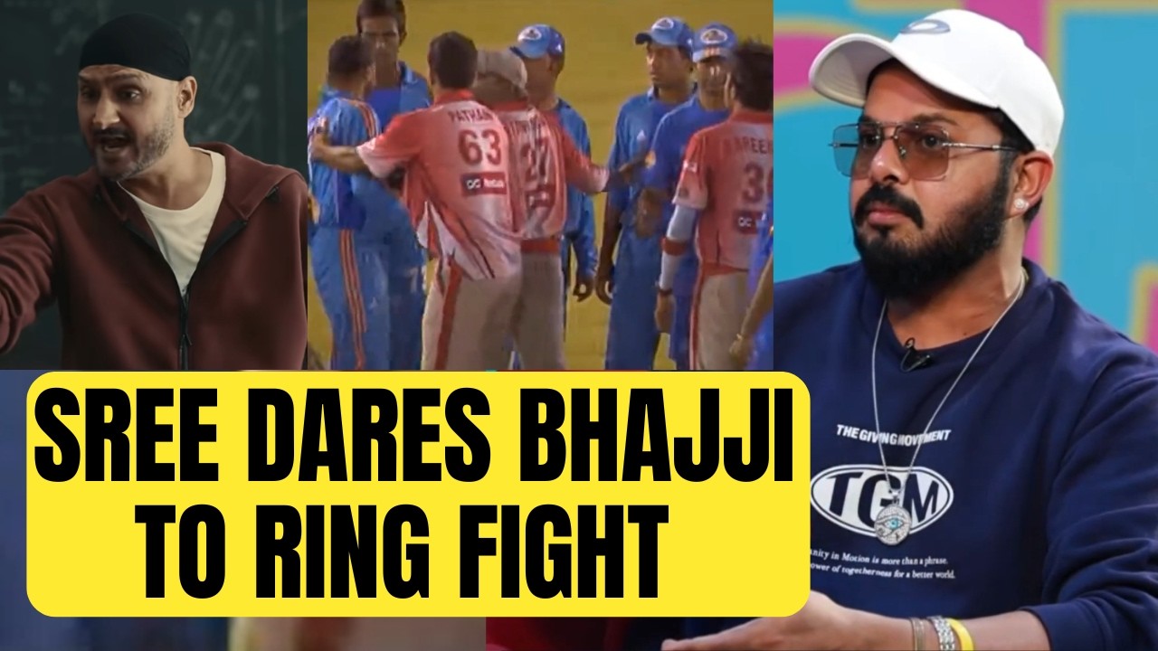 Sreesanth&rsquo;s open challenge to Harbhajan for a fight, Harbhajan takes veiled jibe |Sports Today