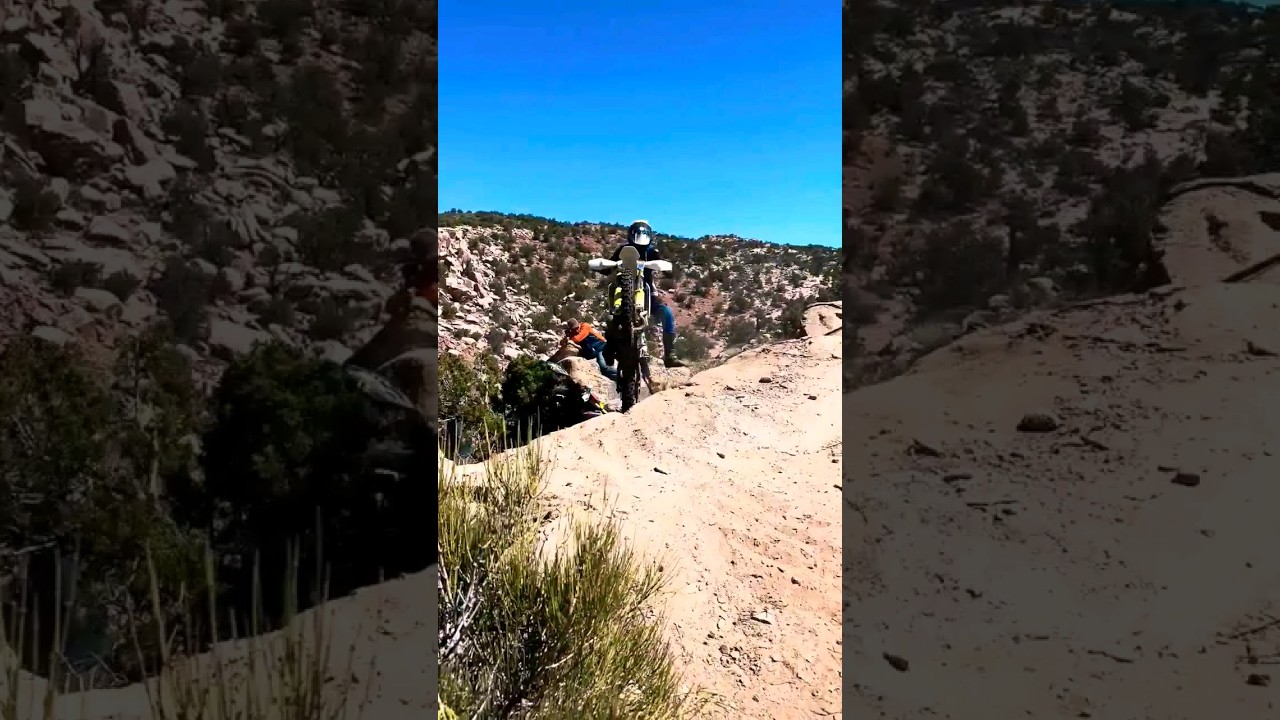 Moab Hard Enduro🤘 #husqvarna #hardenduro #dirtbike #moab Utah