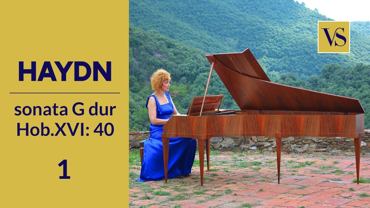 FORTEPIANO Haydn Sonata G dur Hob.XVI:40, 1st mov. - Viviana Sofronitsky
