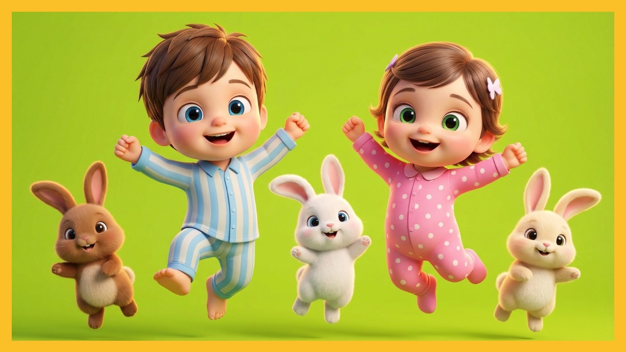 Hop Lepurushi Hop Hop Hop  - K&euml;ng&euml; p&euml;r F&euml;mije Shqip | #AlbKidz