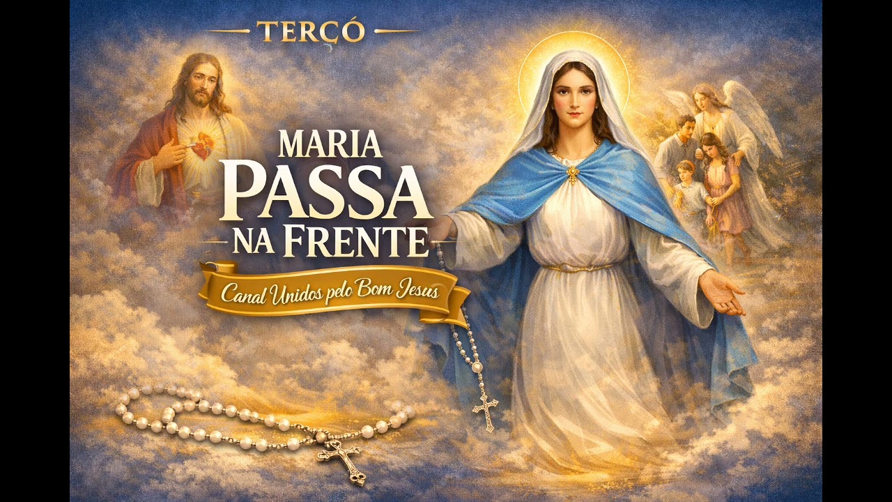 Oração do Terço Maria passa na frente, por uma causa impossível 🙏