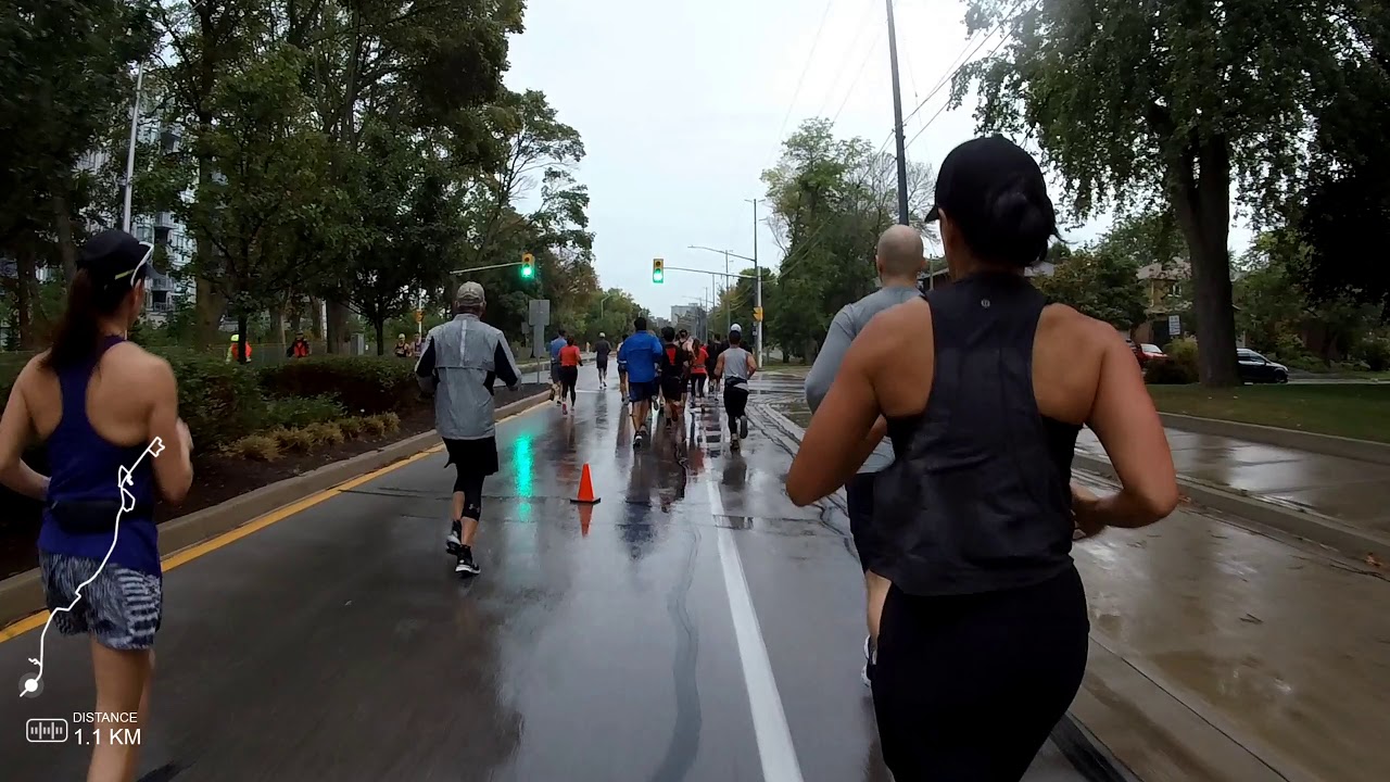2019 Nutrience Oakville Half Marathon Full Run - Treadmill Virtual Run - 1440P