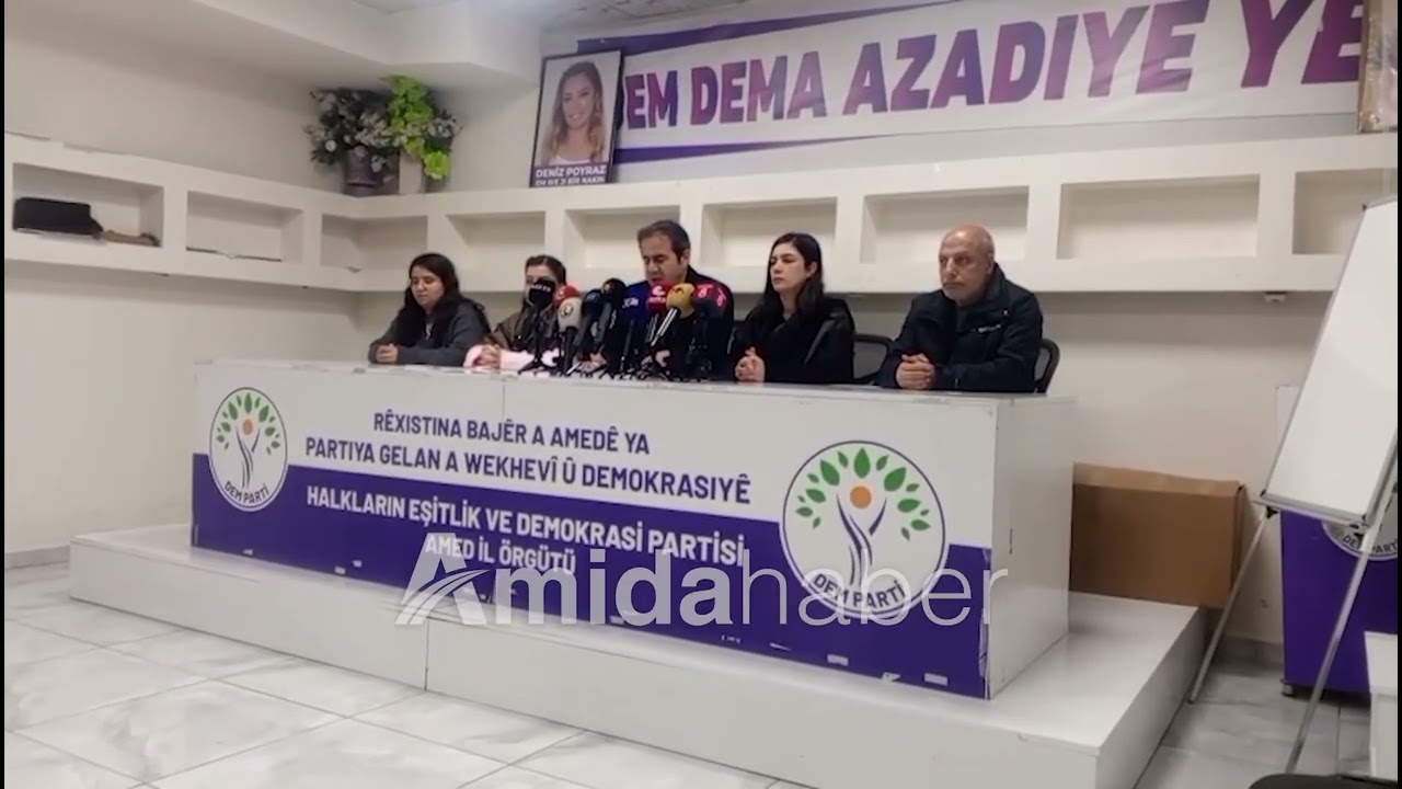 DEM Parti: Diyarbakır’daki Öcalan mitingini ileri bir tarihe erteledi