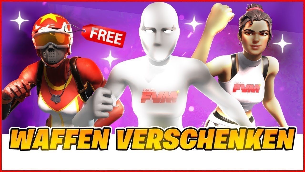 RDW [Live]: jetzt *gratis* Waffen, für euch alle 😍 in Fortnite Rette die Welt - ein neuer Stream! xD