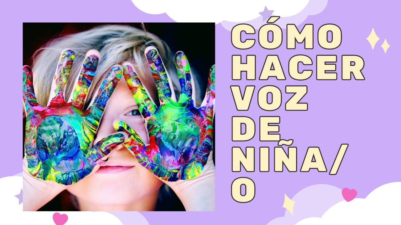 [Cómo hacer VOZ DE NIÑO o NIÑA]🚸