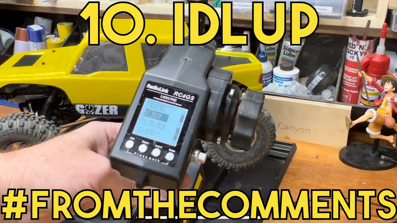 Crawler Canyon Presents: #fromthecomments, IDLUP.  (it's RC4GS cruise control)