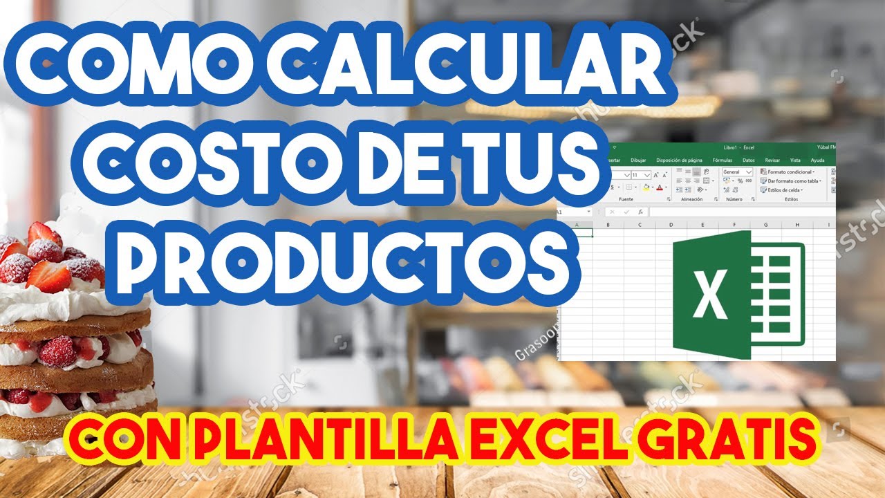 COMO CALCULAR TUS COSTOS CON PLANILLA EXCEL GRATIS!!!