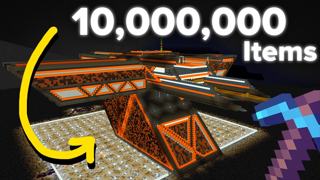 I Built a Super Storage System in Minecraft!