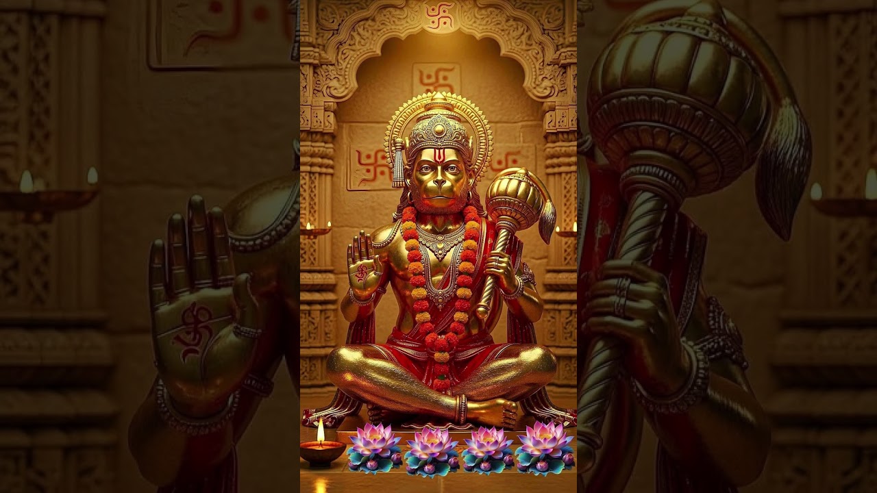 हनुमान चालीसा और संकटमोचन हनुमानअष्टक #hanumanchalisa #bajrangbali #sankatmochan 