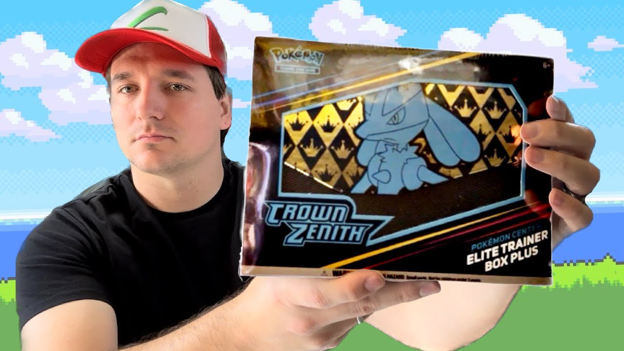This Is The Pokemon Center Exclusive Crown Zenith Elite Trainer Box Plus!!
