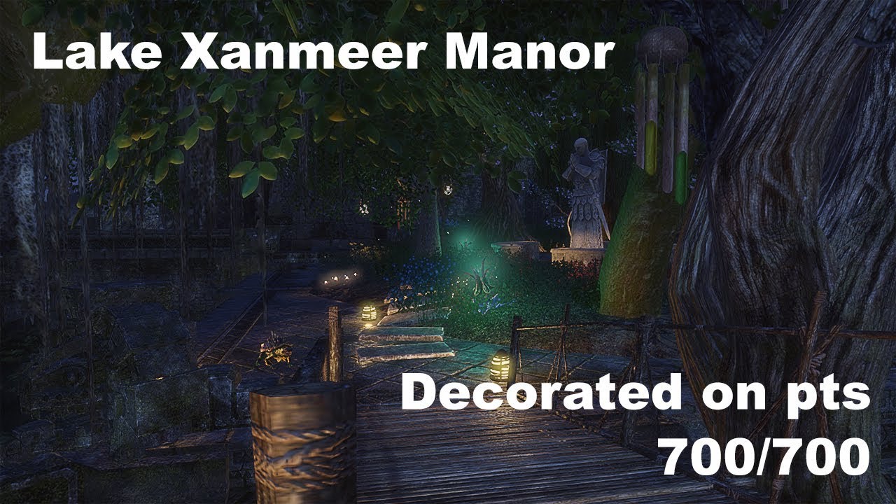 ESO Homestead - Lakemire Xanmeer Manor Decorated on pts