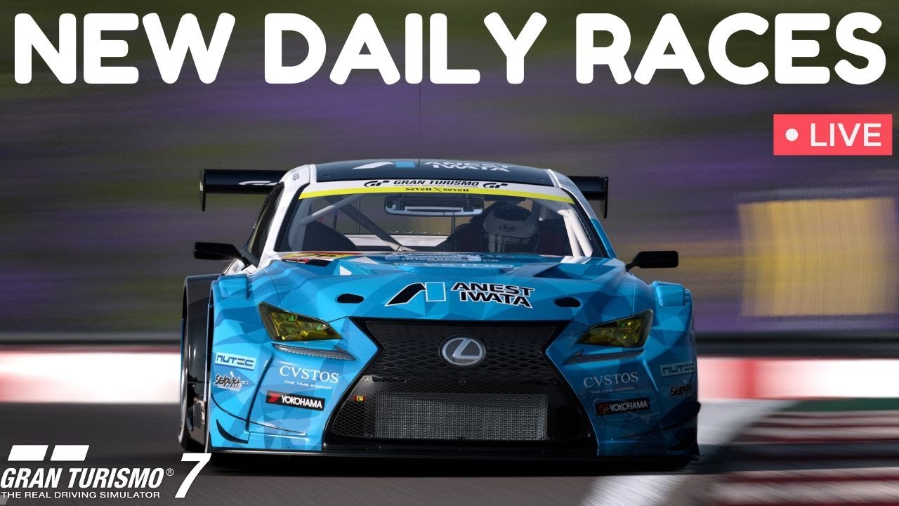 🔴 Gran Turismo 7: New Daily Races