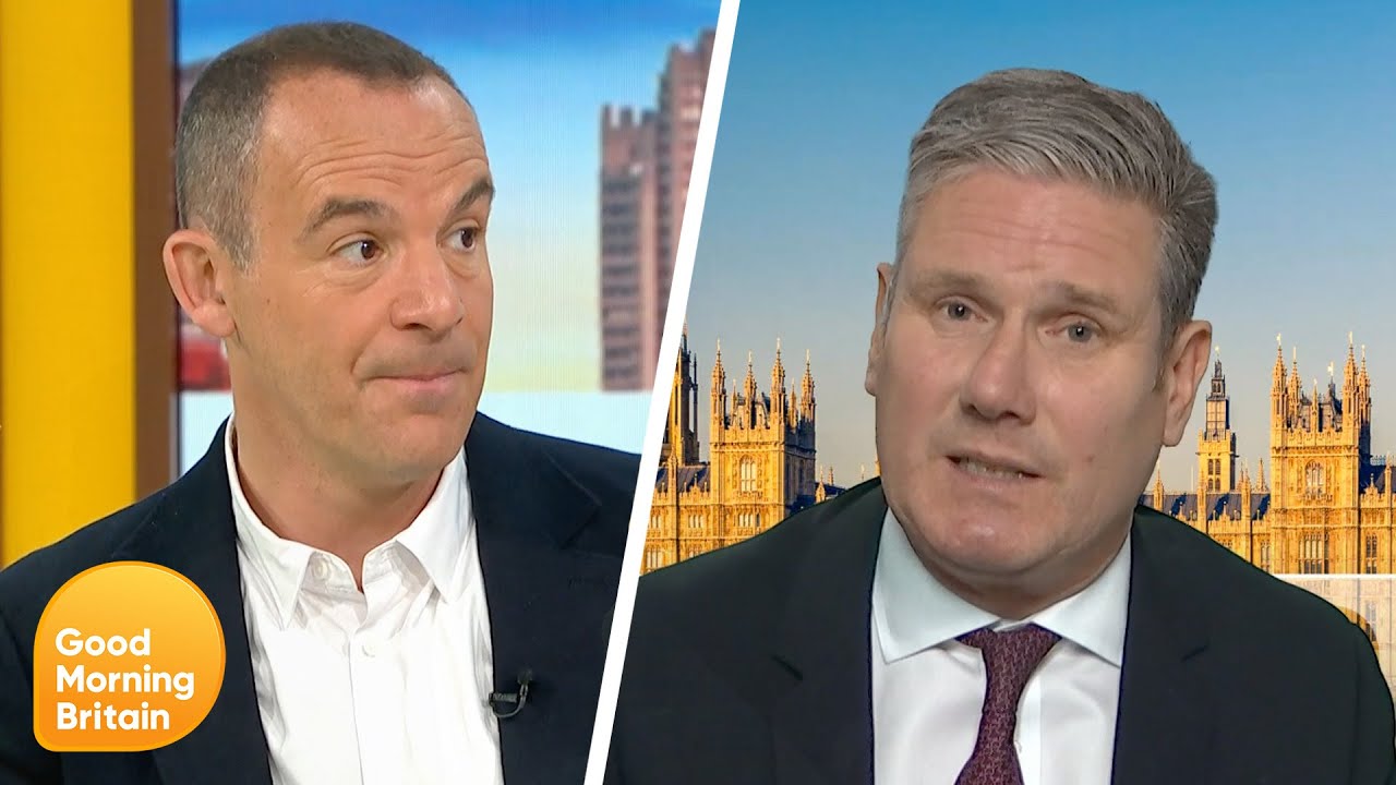 Martin Lewis Questions Sir Keir Starmer On His Plan To Help Energy Prices | Good Morning Britain