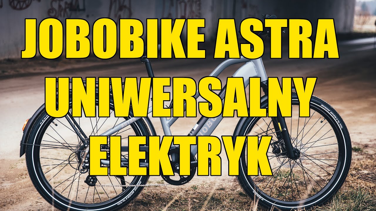 Jobobike Astra - nowy, uniwersalny e-rower