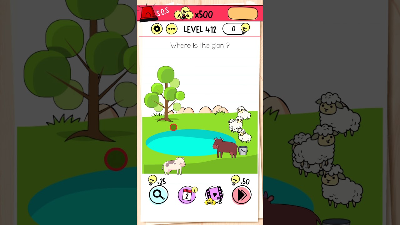 Brain Test: Tricky Puzzles Level 412