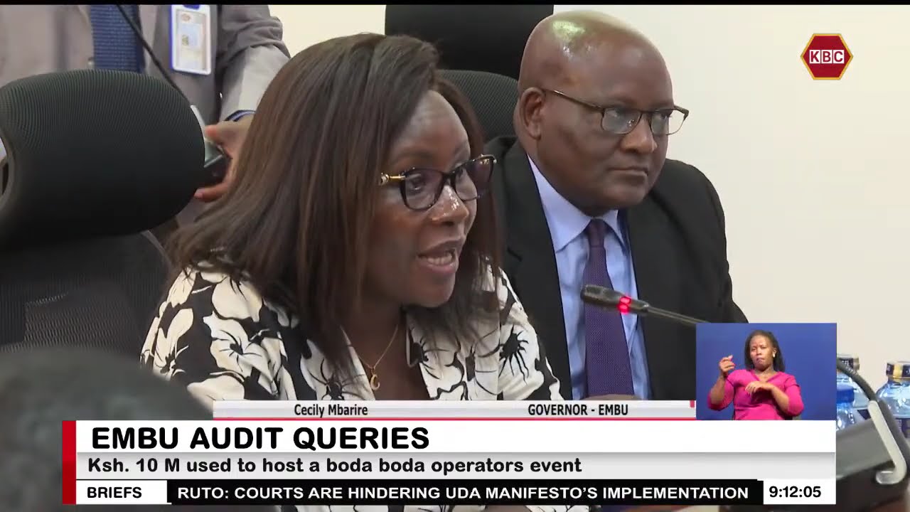 Embu county used Shs 10 Million to entertain boda boda operators