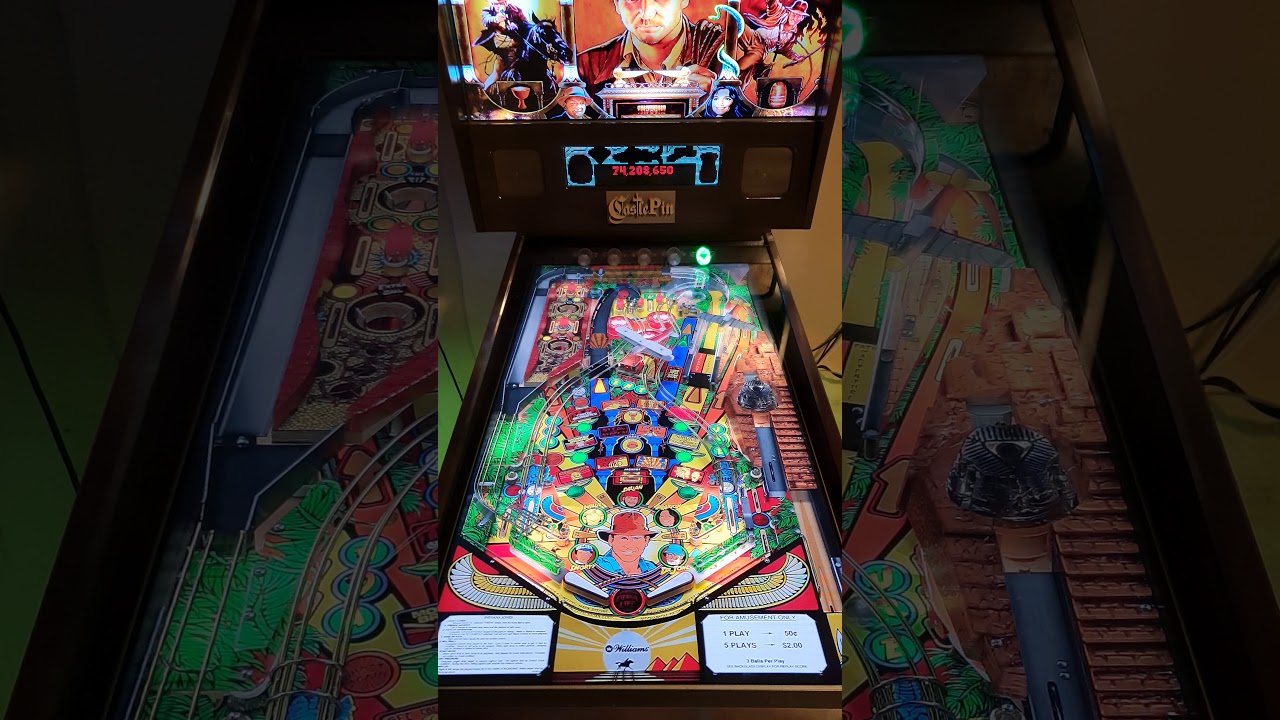 Indiana Jones VPX with Colored DMD by NetzZWerg