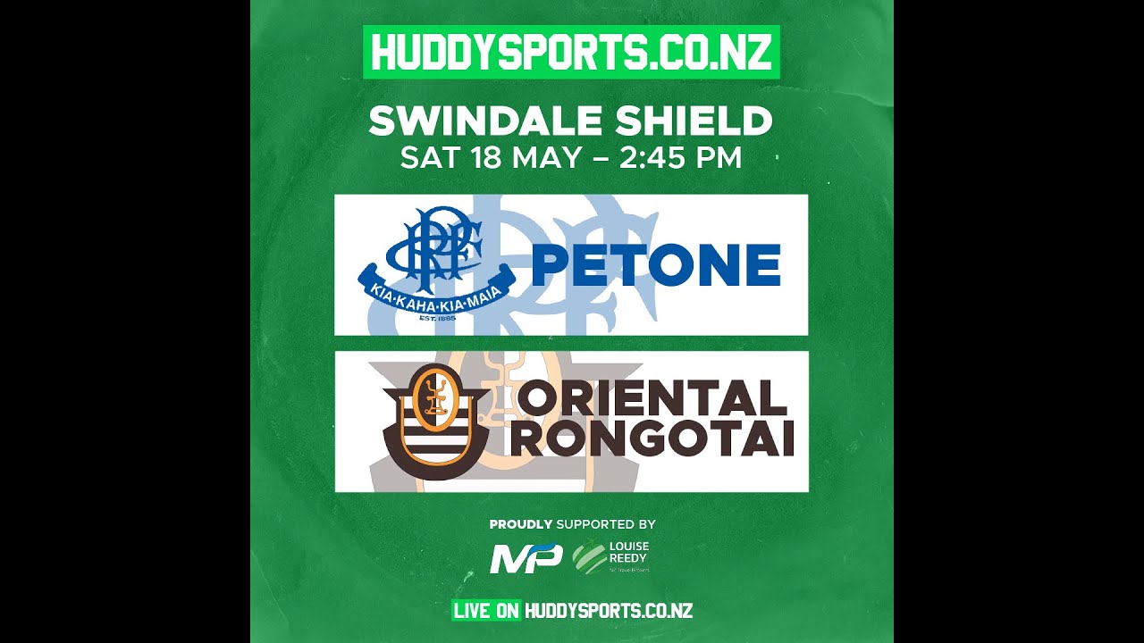 Swindale Shield Round Seven: Petone RFC vs Oriental Rongotai RFC